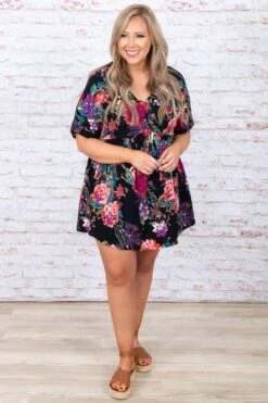 Aligned For Success Dress, Black Multi -VogueBabe Store DSC 4623 5b5b284b 9d73 4759 980d 6670c8ee2477