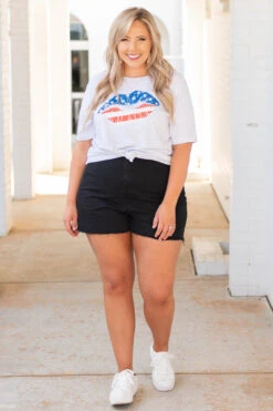 Big Moves Shorts, Black -VogueBabe Store DSC 8289 Edit