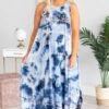 Sweet Visions Maxi Dress, Blue
