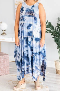 Sweet Visions Maxi Dress, Blue 9 Sweet Visions Maxi Dress, Blue -VogueBabe Store DSC 9963 Edit