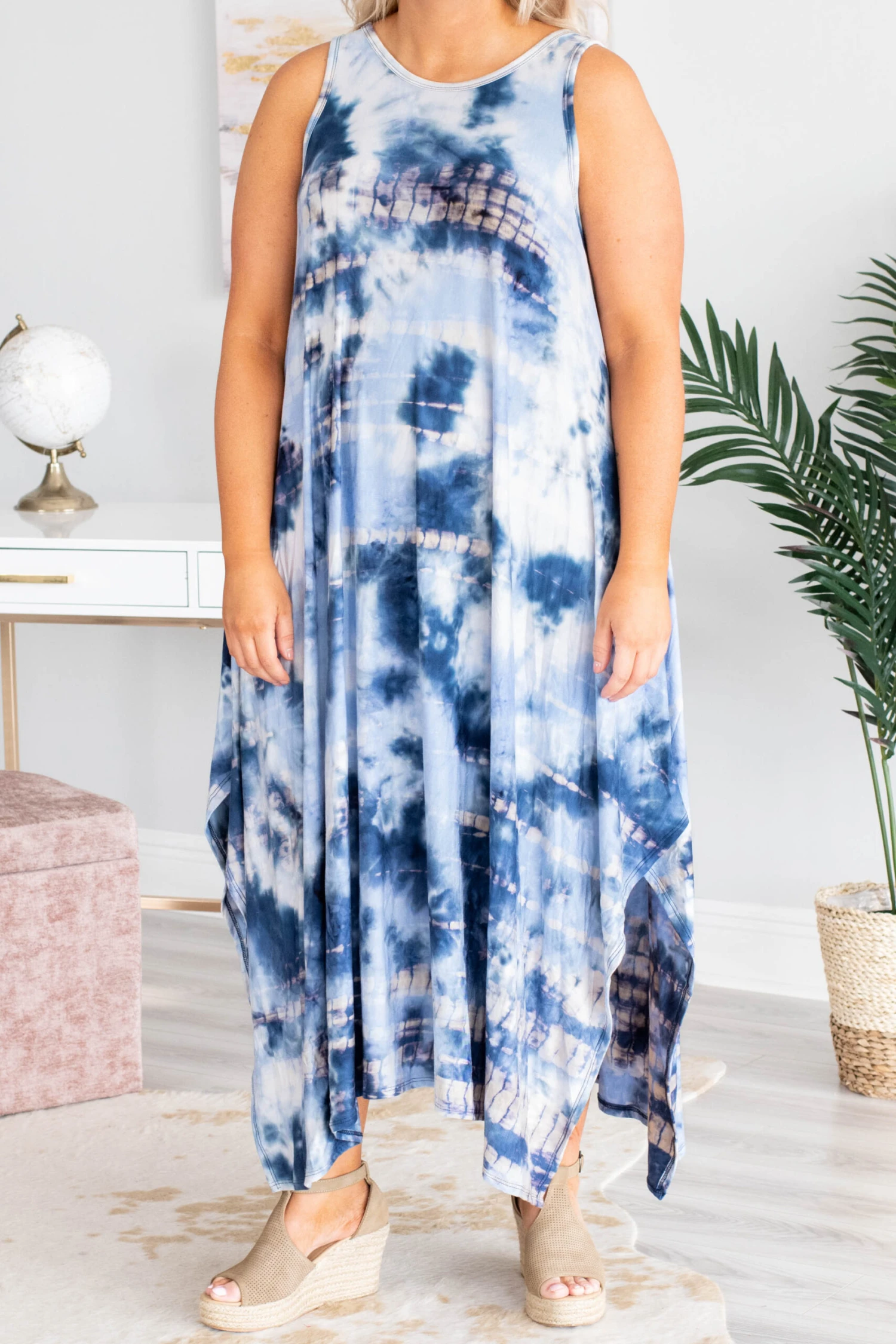 Sweet Visions Maxi Dress, Blue 5 Sweet Visions Maxi Dress, Blue - Image 3