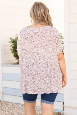 Different Perspectives Top, Blue Multi -VogueBabe Store DifferentPerspectivesTop BlueMulti 0829