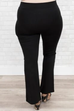 Don't Pass By Pants, Black -VogueBabe Store Don tPassByPants Black 8601