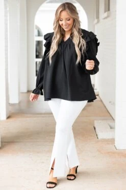 Don't Pass By Pants, White -VogueBabe Store Don tPassByPants White 9482