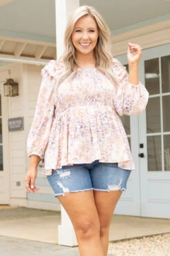 Everything's Just Peachy Blouse, Peach