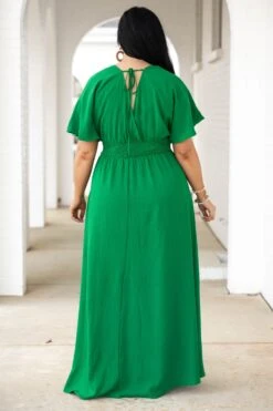 Feeling Good Maxi Dress, Kelly Green -VogueBabe Store FeelingGoodMaxiDress KellyGreen 9914