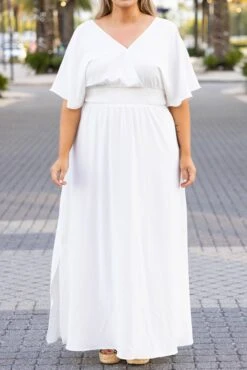 Feeling Good Maxi Dress, Off White -VogueBabe Store FeelingGoodMaxiDress OffWhite 3117