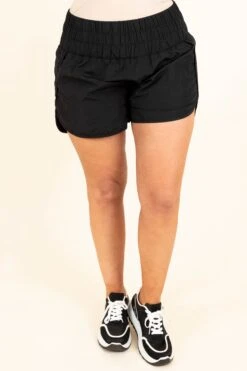 Feeling Motivated Shorts, Black