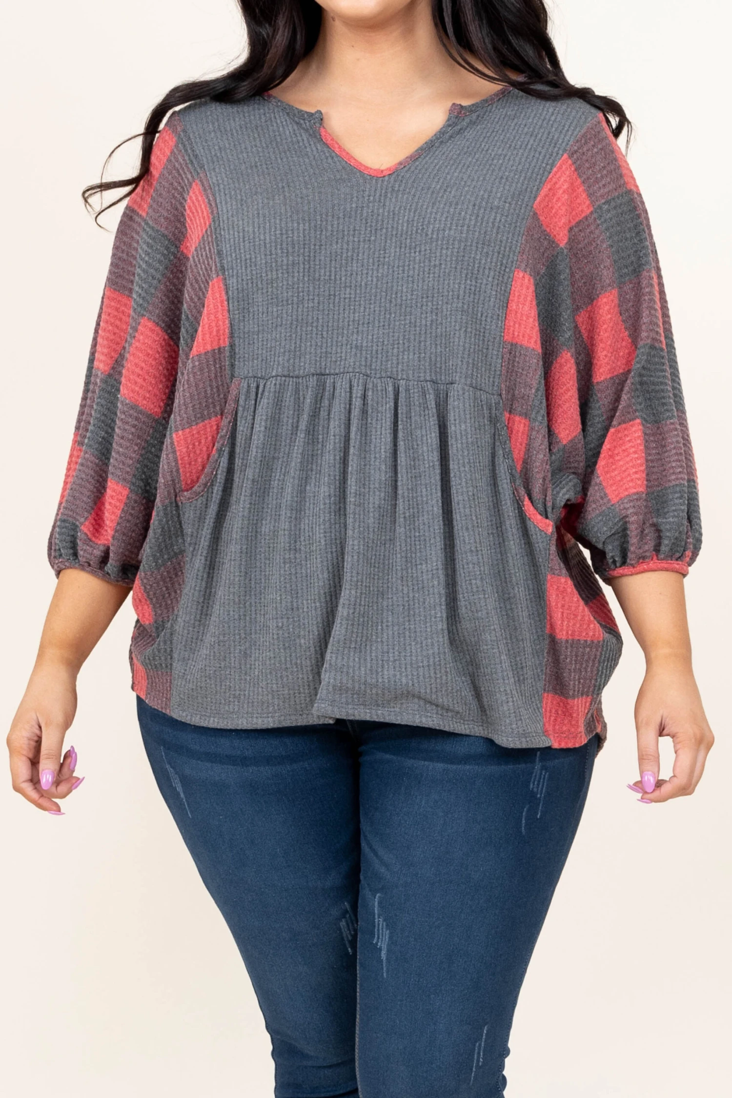 Finding Beauty Top, Red 6 Finding Beauty Top, Red - Image 4