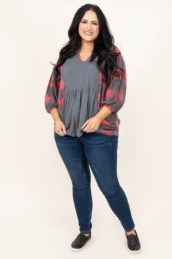 Finding Beauty Top, Red 10 Finding Beauty Top, Red -VogueBabe Store FindingBeautyTop Red 2 2