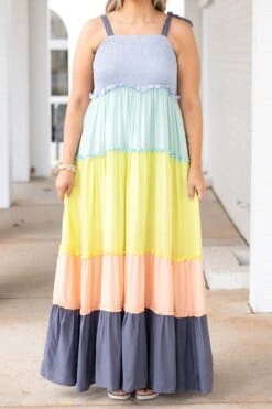 Fly Away Dress, Blue Ink -VogueBabe Store FlyAwayDress BlueInk 1965