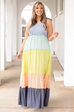 Fly Away Dress, Blue Ink -VogueBabe Store FlyAwayDress BlueInk 1972