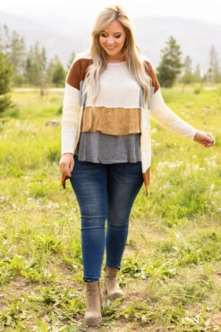 On The Right Side Top, Natural -VogueBabe Store FullOfCuddlesCardigan GrayMulti 598 4cdd0e89 926d 4db7 b818 8d9fb18e94ca