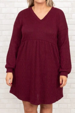 Girl Like Me Dress, Wine -VogueBabe Store GirlLikeMeDress Wine 9971