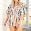 Giving Me Life Romper, Multi