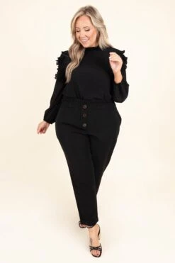 Gotta Work Pants, Black -VogueBabe Store GottaWorkPants Black 9779