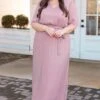 Had Me At Hello Dress, Mauve -VogueBabe Store HadMeAtHelloDress Mauve 4