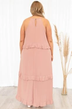 Happy Days Dress, Dusty Rose -VogueBabe Store HappyDaysDress DustyRose 3310