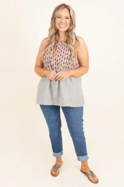 Front Page -VogueBabe Store I mFeelingFancyTop IvoryCharcoal 9057