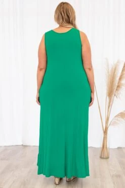 Just Getting By Dress, Kelly Green -VogueBabe Store JustGettingByDress KellyGreen