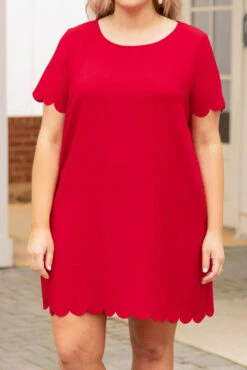 Just Walked Into The Room Dress, Red -VogueBabe Store JustWalkedIntoTheRoomDress Red 9245