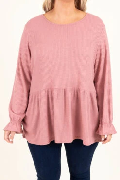 Keep Calling Top, Mauve 11 Keep Calling Top, Mauve -VogueBabe Store KeepCallingTop Mauve 9437