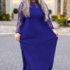 Looking Elegant Maxi Dress, Royal -VogueBabe Store LookingElegantMaxiDress Royal 3