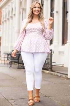Love Is Everywhere I Go Top, Soft Pink -VogueBabe Store LoveIsEverywhereIGoTop SoftPink 0091