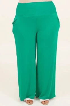 Modern Walk Pants, Kelly Green -VogueBabe Store ModernWalkPants KellyGreen 9476