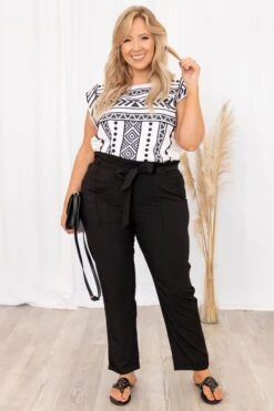 Nice For Once Pants, Black -VogueBabe Store NiceForOncePants Black 5