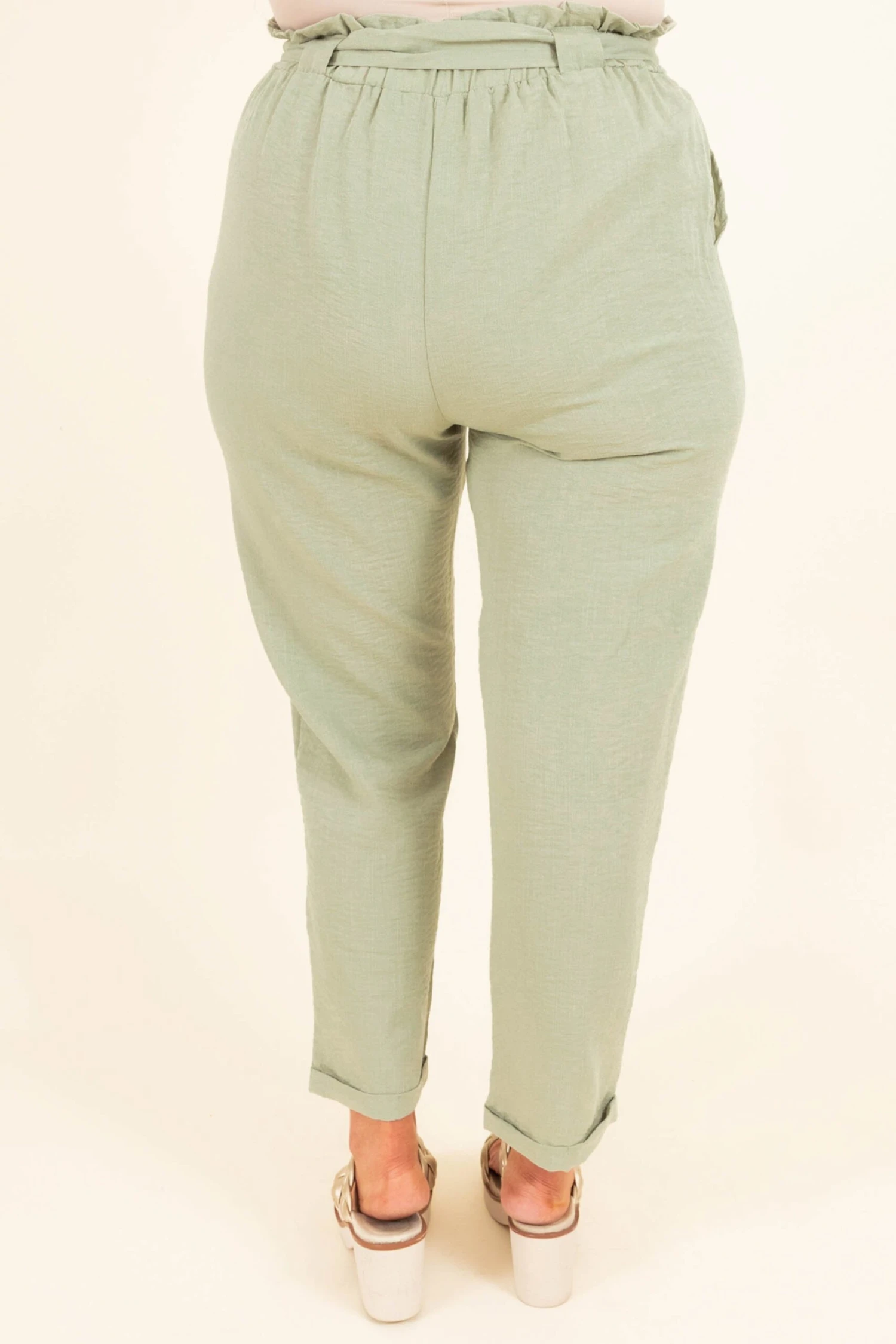 Nice For Once Pants, Sage 7 Nice For Once Pants, Sage - Image 5