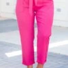 Nice For Once Pants, Fuchsia