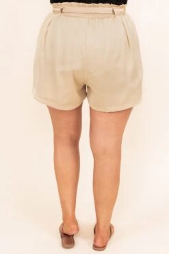 Not So Basic Shorts, Natural -VogueBabe Store NotSoBasicShorts Natural 9147