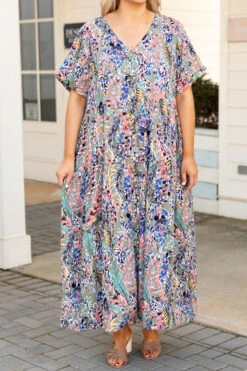 Ocean Side Maxi Dress, Sage -VogueBabe Store OceanSideMaxiDress Sage 5641