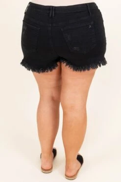 Otherwise See Me Shorts, Black -VogueBabe Store OtherwiseSeeMeShorts Black 9761