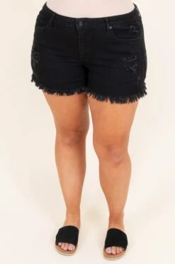Otherwise See Me Shorts, Black -VogueBabe Store OtherwiseSeeMeShorts Black 9762