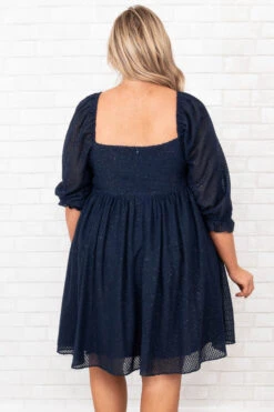 Party And Play Dress, Navy -VogueBabe Store PartyAndPlayDress Navy 9962