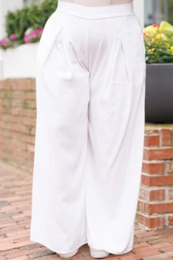 Passing The Street Pants, White -VogueBabe Store PassingTheStreetPants White 1