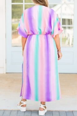 Pastel Sherbert Coverup Dress, Multi -VogueBabe Store PastelSherbetCoverupDress Multi 1