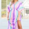 Pastel Sherbert Coverup Dress, Multi -VogueBabe Store PastelSherbetCoverupDress Multi 3