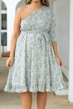 Pick Me First Dress, Blue -VogueBabe Store PickMeFirstDress Blue 2
