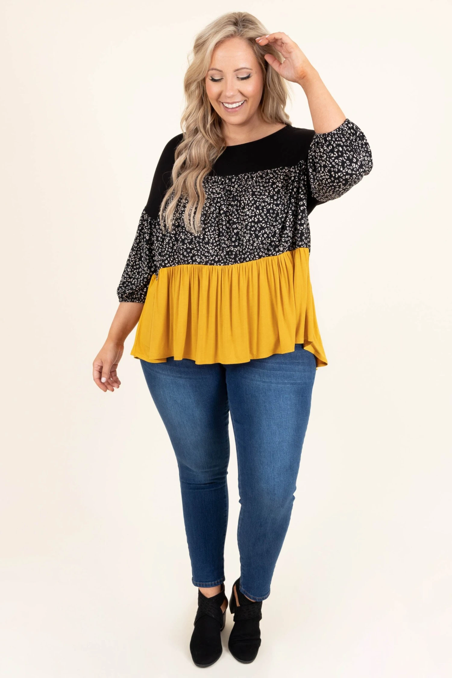 Potential Heartbreak Top, Black 5 Potential Heartbreak Top, Black - Image 3