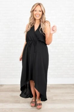 Queen Rising Dress, Black -VogueBabe Store QueenRisingDress Black 0083