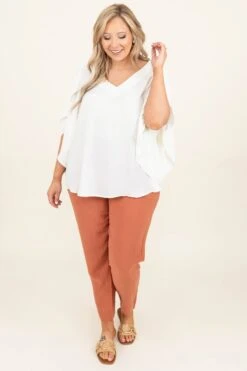 Ready To Go Pants, Clay -VogueBabe Store ReadyToGoPants Clay 7974