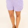 Riding Solo Shorts, Lavender