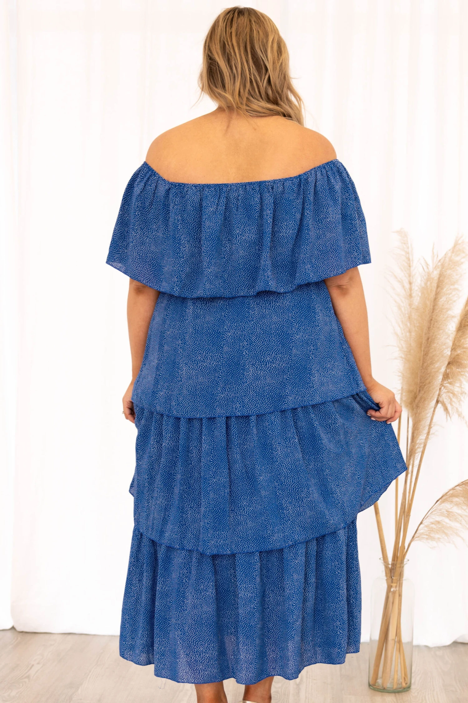 Roll The Path Dress, Royal Blue 7 Roll The Path Dress, Royal Blue - Image 5