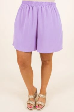 Run To Love Shorts, Lilac -VogueBabe Store RunToLoveShorts Lilac 4