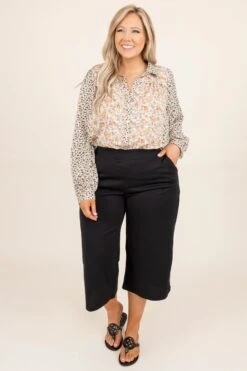 Say Less Pants, Black -VogueBabe Store SayLessPants Black 0064