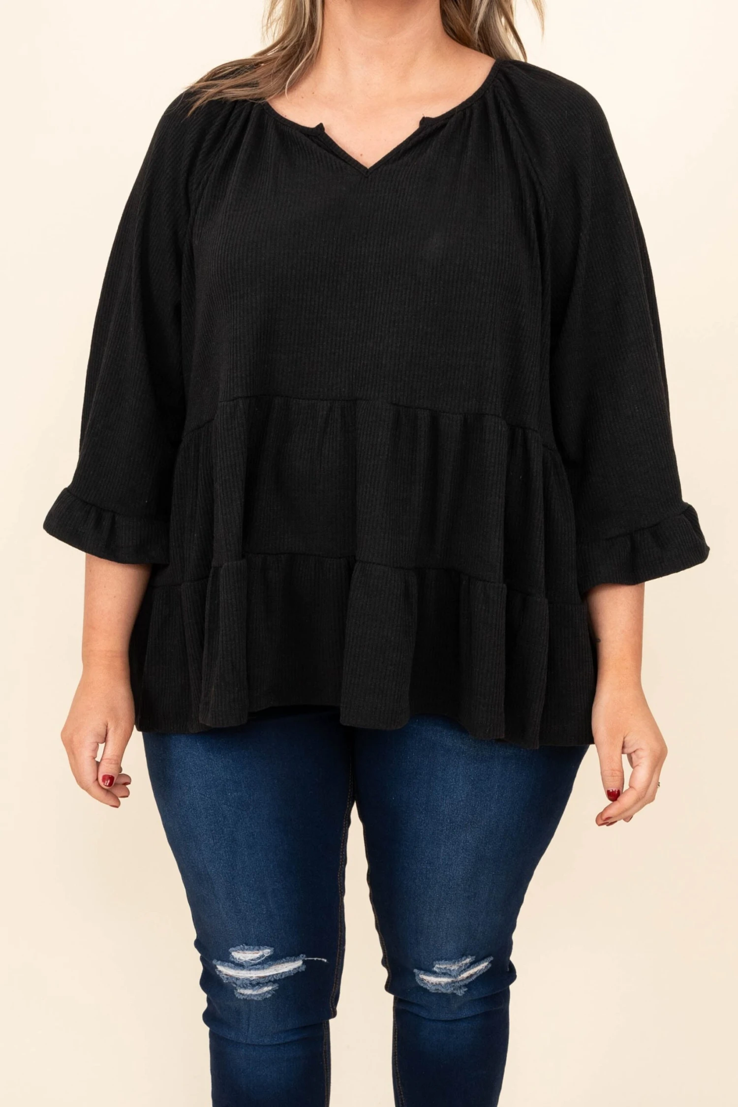 See You Tonight Top, Black 6 See You Tonight Top, Black - Image 4