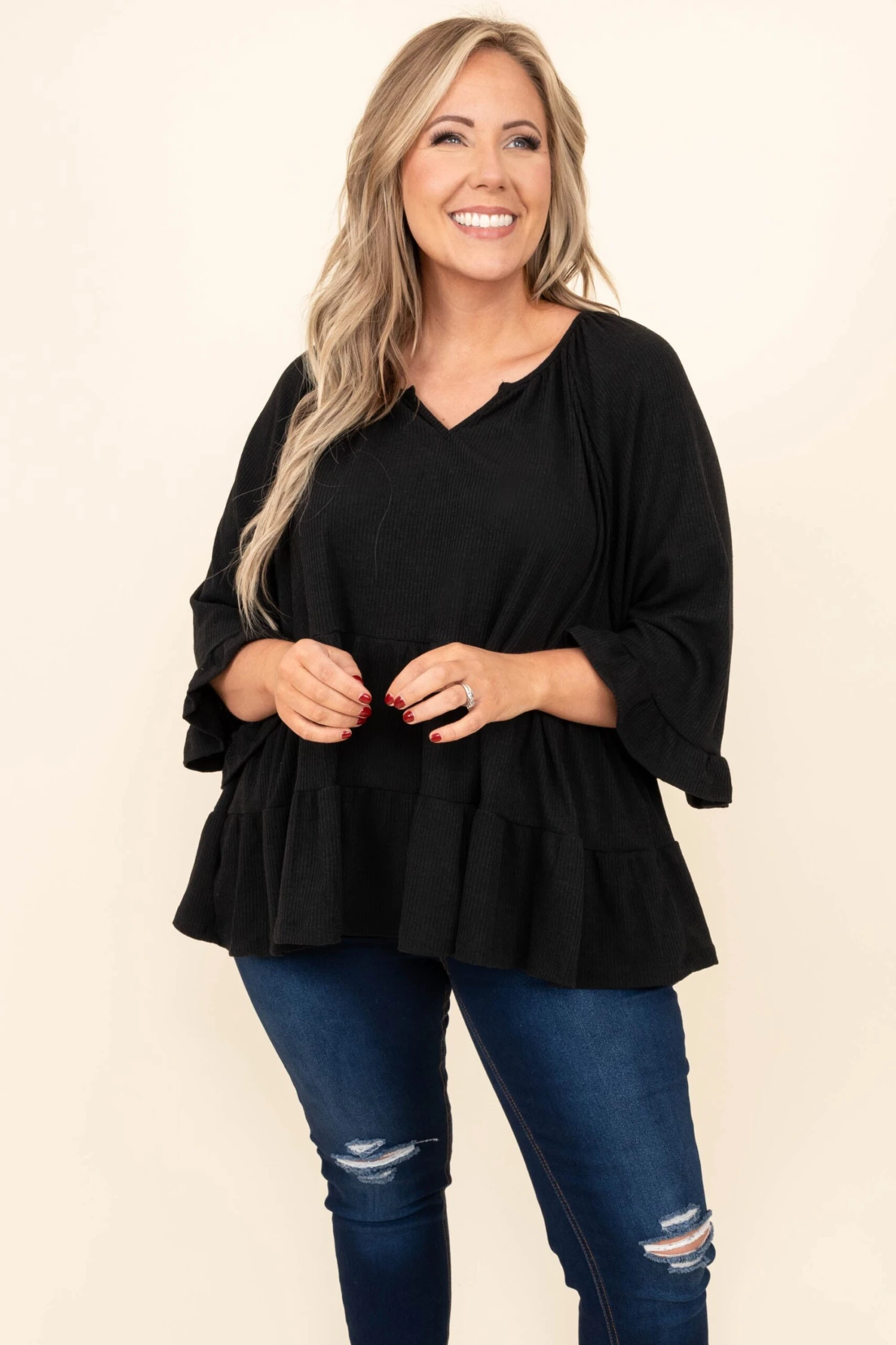 See You Tonight Top, Black 3 See You Tonight Top, Black